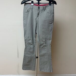 Columbia Red and Gray Plaid Lined Pants